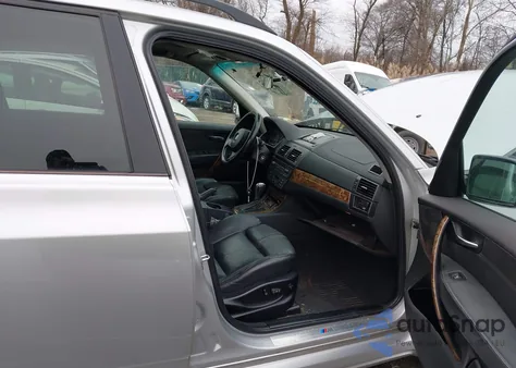 2008 BMW X3 3.0Si from USA, damaged, VIN WBXPC93408WJ14696